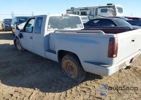 1997 GMC Sierra 1500 Sl Wideside из США, поврежденный, VIN 2GDEC19R0V1514278